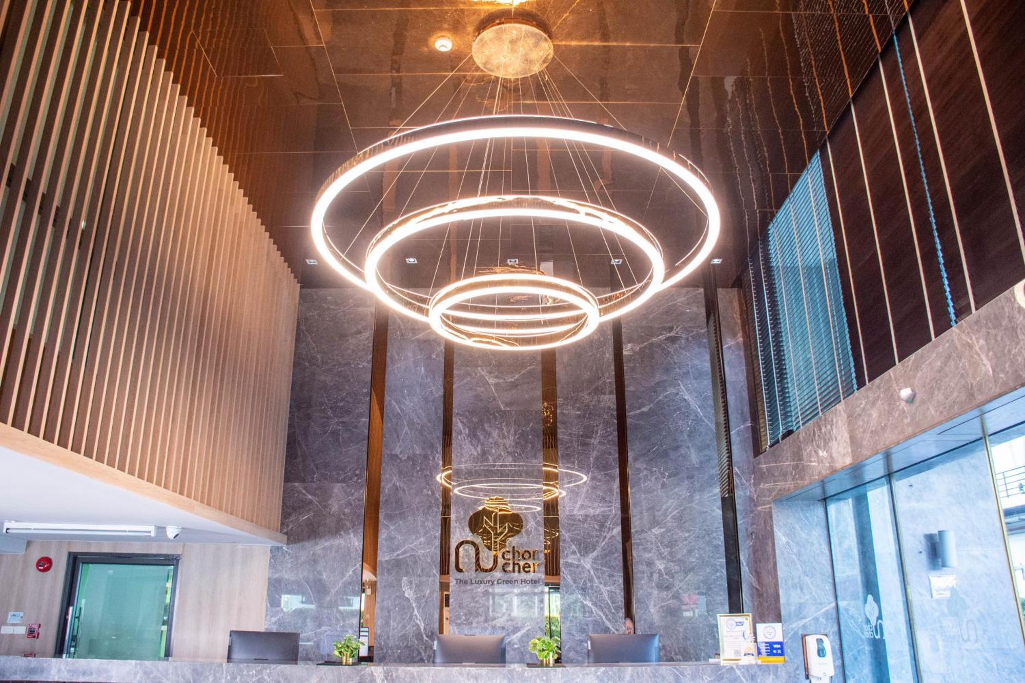ฌ เฌอ - เดอะ กรีน โฮเทล  Hotel บ้านบางบ่อ ภายนอก รูปภาพ